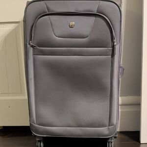 SwissGear Gray Rolling Suitcase
